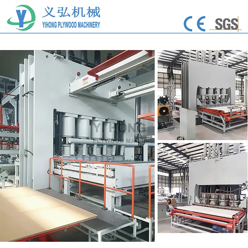 Máy ép nhiều lớp melamine